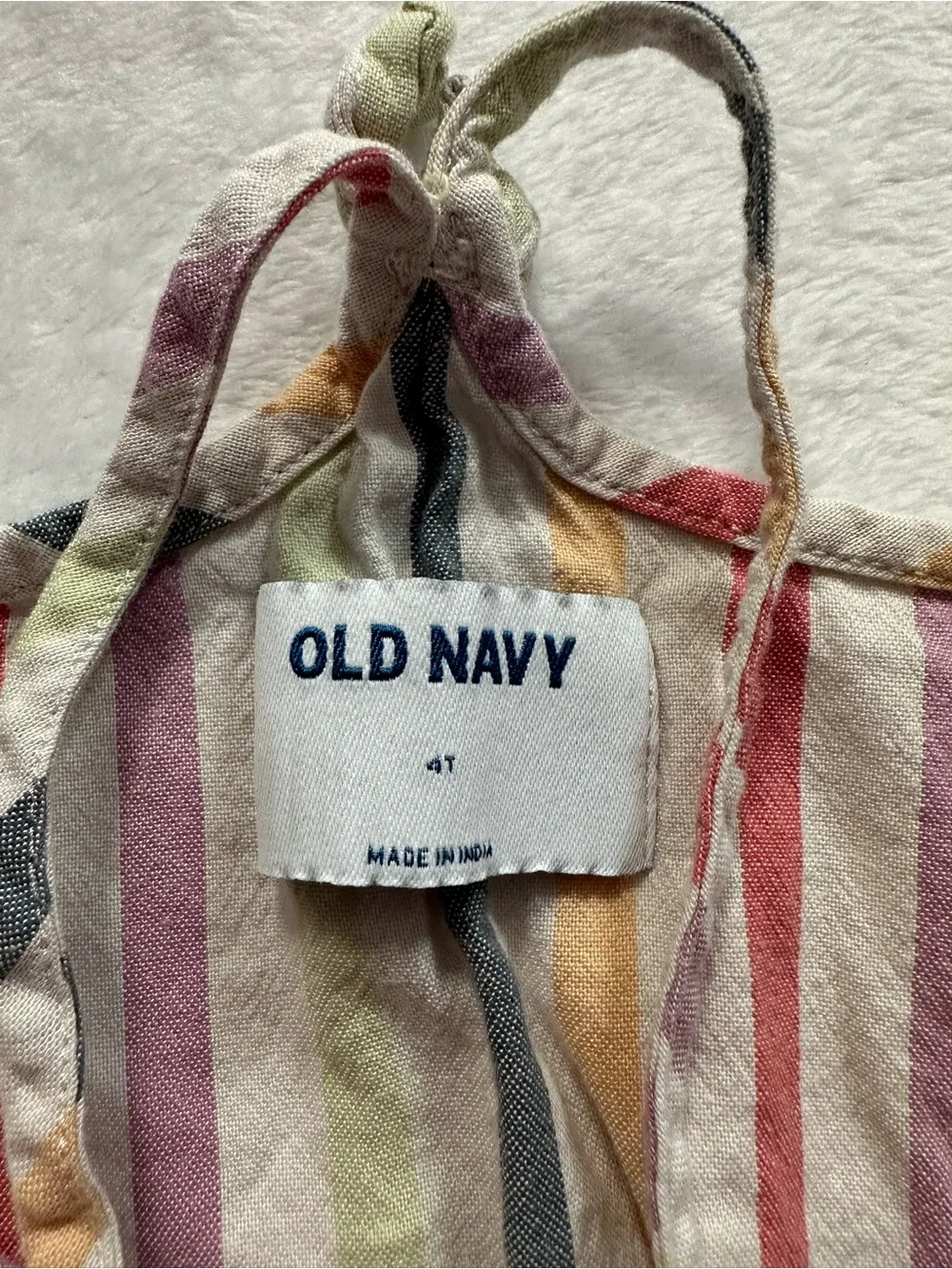Old Navy Multi Stripe Top Toddler Girls Size 4T